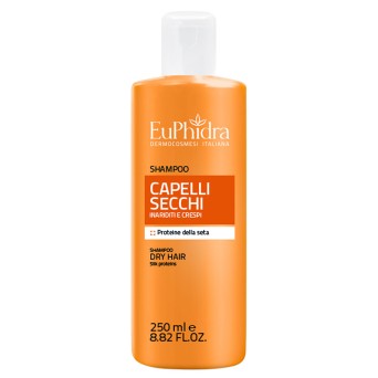 EuPhidra
shampoo
capelli secchi
inariditi e crespi
proteina della seta