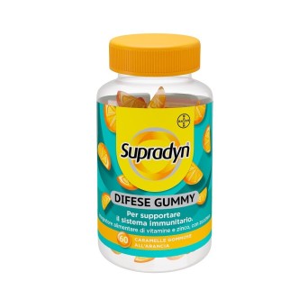 Supradyn Difese Gummy 60 bonbons pour soutenir le système immunitaire