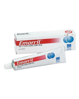 Emorril 1% + 1.5% cream 40 g tube