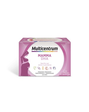 Multicentrum Mamma DHA 30 + 30 Cápsulas Blandas