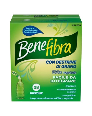 Benefibra
Integratore alimentare di fibra vegetale favorisce l'equilibrio della flora intestinale