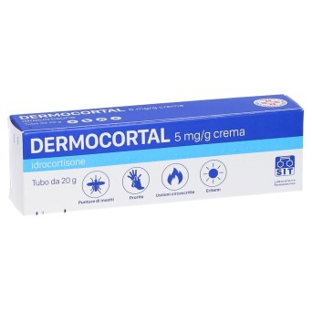 Dermocortal 5 mg/g crema tubo 20 g