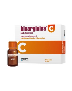 Bioarginina C
orale flaconcini
Integratore alimentare di L-arginina e Vitamina C liposomiale