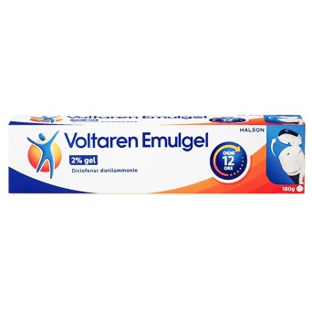 Voltaren
emulgel
2% gel
Diclofenac dietilammonio