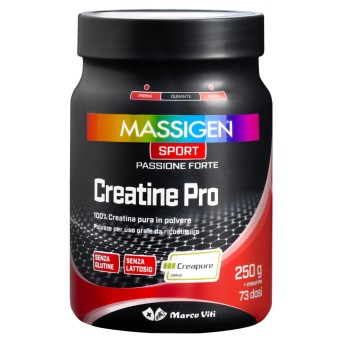 Massigen Sport Creatine Pro dans 25o g de poudre