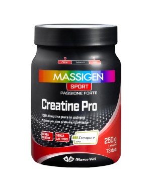 Massigen Sport
Creatine Pro
100% creatina pura in polvere