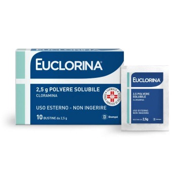 Euclorina 2,5 g polvere solubile 10 bustine