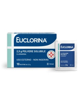 Euclorina 2.5 g soluble powder 10 sachets