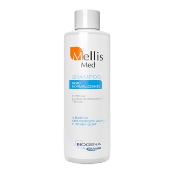 Mellis Med
Shampoo
sebo normalizzante
a base di ciclopiroxolamina e honey-quat