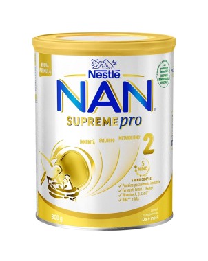 NAN
Supreme pro 2
latte di proseguimento
da 6 mesi
Immunità | sviluppo| metabolismo