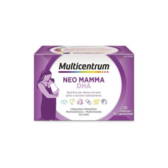 Multicentrum Neo Mamma DHA 30 comprimés + 30 gélules