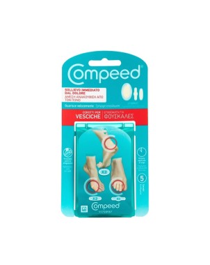 Compeed
cerotti per vesciche
misto (3 formati)
sollievo immediato dal dolore