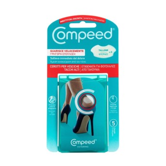 Compeed apósitos para ampollas tacones 5 piezas