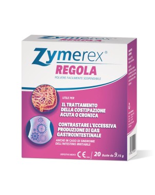 Zymerex
Regola
Utile per il trattamento della costipazione acuta o cronica