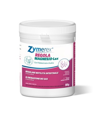 Zymerex
Regola magnesio lax
Regolare motilità intestinale
eliminazione dei gas