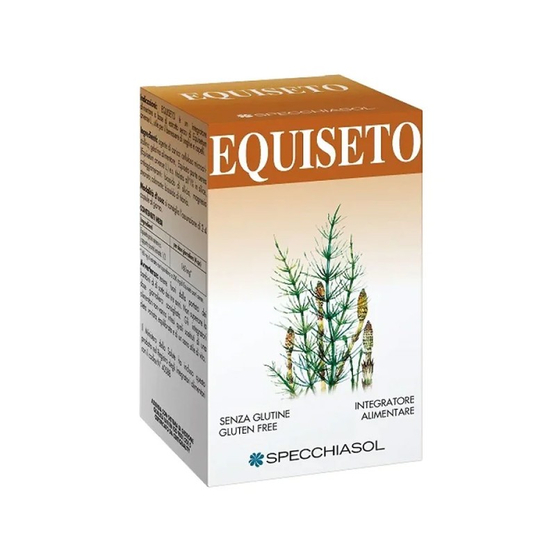 Equiseto
Integratore alimentare
senza glutine
barattolo da 80 Capsule