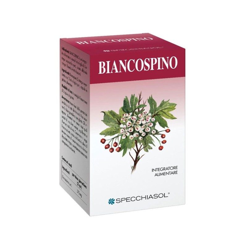 Biancospino
integratore alimentare
barattolo da 80 capsule