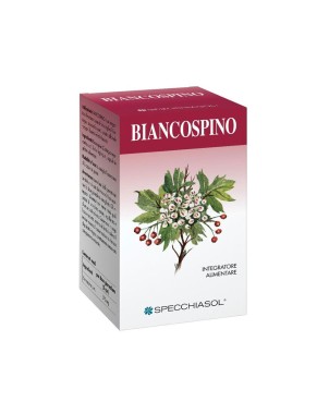 Biancospino
integratore alimentare
barattolo da 80 capsule