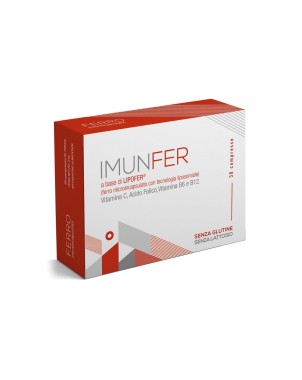 Imunfer
a base di ferro liposomiale
vitamina C, acido folico, vitamina B6 e B12