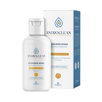 Antroclean
detergente intimo
per l'area perianale
antipruriginoso, antibatterico, protettivo, pH 5.5