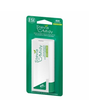 ESI
Stevia Midy
con edulcorante di origine naturale
zero calorie
confezione da 400 compresse