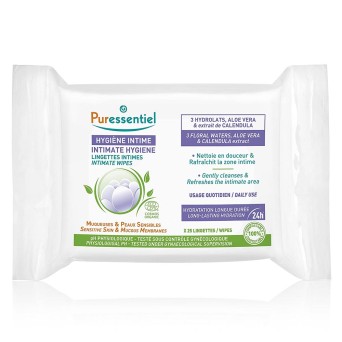 Puressentiel Intimate Wipes 25 pieces