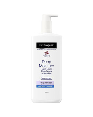 Neutrogena Deep Moisture Fluide corporel sans parfum 400 ml