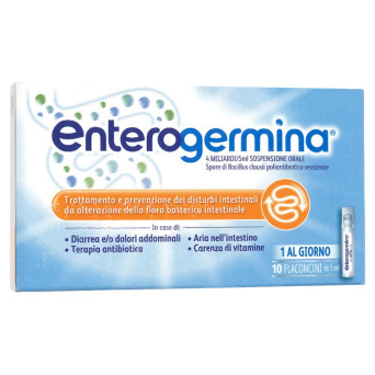 Enterogermina 4 billion 10 vials 5 ml