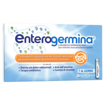 Enterogermina 4 mil millones 20 ampollas 5 ml