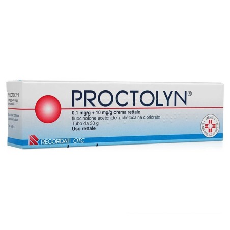Proctolyn crema rettale tubo da 30 g