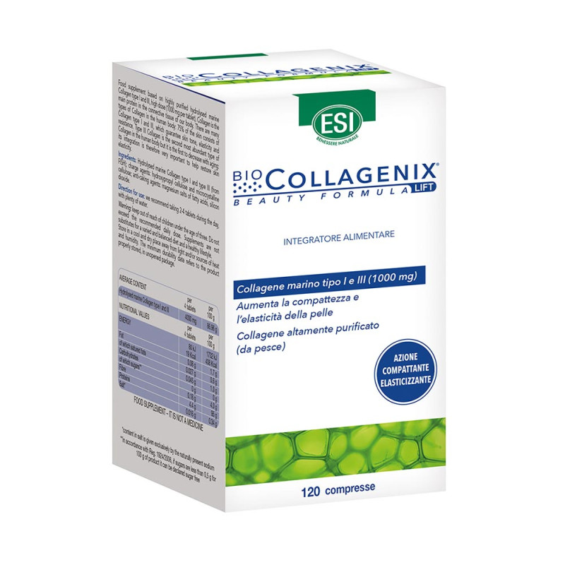 ESI
BioCollagenix
Beauty formula lift
Integratore alimentare