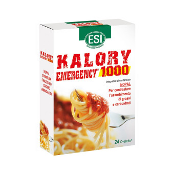 ESI
Kalory Emergency 1000
Integratore alimentare con Nopal