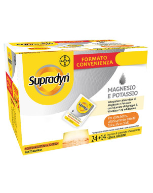 Supradyn Magnesio e Potassio 24+14 sobres