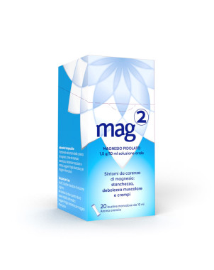 Mag2 solución oral 1,5 g / 10 ml 20 sobres