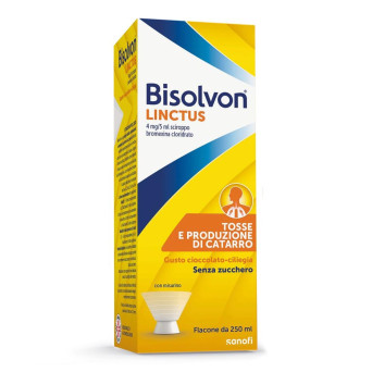 Jarabe bisolvon linctus botella 250 ml