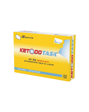 KETODOTASK
sospensione orale granulato 40 mg
ketoprofene sale di lisina
uso orale | senza acqua