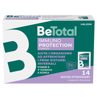 BeTotal Immuno Protection Complex
Integratore alimentare aiuta l'organismo ad affrontare i primi disturbi invernali