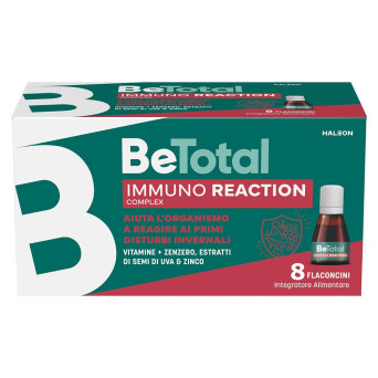 BeTotal Immuno Reaction Complex
aiuta all'organismo a reagire ai malanni di stagione