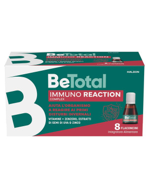 BeTotal Immuno Reaction Complex
aiuta all'organismo a reagire ai malanni di stagione