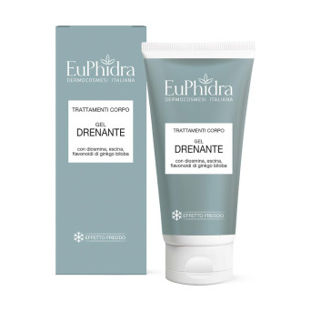 EuPhidra Gel Drenante 100 ml favorisce il riassorbimento e il drenaggio linfatico dei liquidi in eccesso.