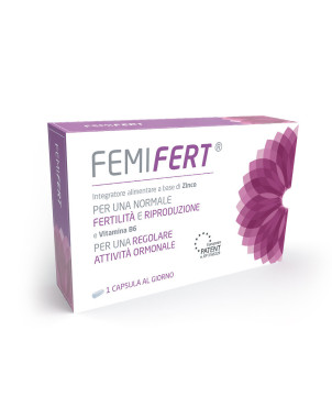 Femifert integratore alimentare a base di Zinco e Vitamina B6