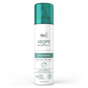 Roc Keops Déodorant spray sec 48h 150 ml