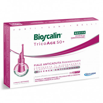 Bioscalin TricoAGE 50+ Anticaduta Antietà 8 flacons