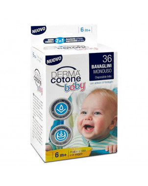 Dermacotone Baby baberos 36 piezas