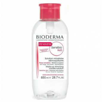 Bioderma Sensibio H2O Acqua micellare 850 ml Pelle del viso lenita e libera da trucco e inquinamento