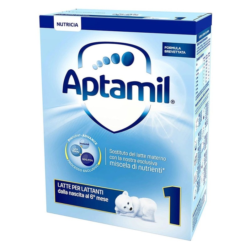 Aptamil 1 latte per lattanti 6 mesi+ 750 g