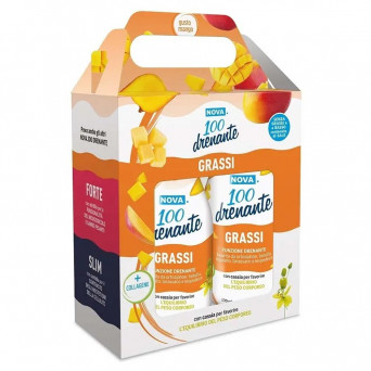 Nova 100 Drenante Grassi Bipack 2 x 300 ml integratore alimentare che favorisce l'equilibrio del peso corporeo