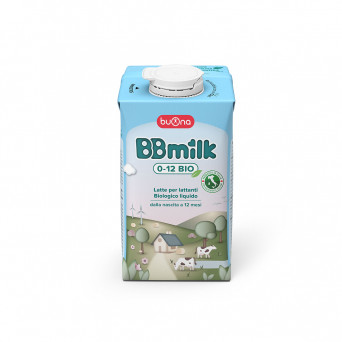 BBmilk 0-12 Bio latte liquido per lattanti dalla nascita a 12 mesi