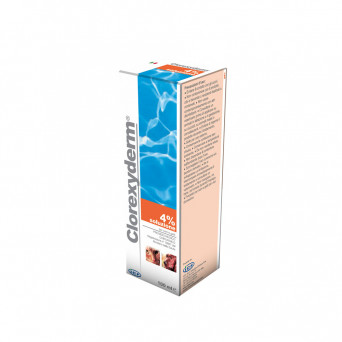 Clorexyderm 4% solution for dogs and cats 100 ml