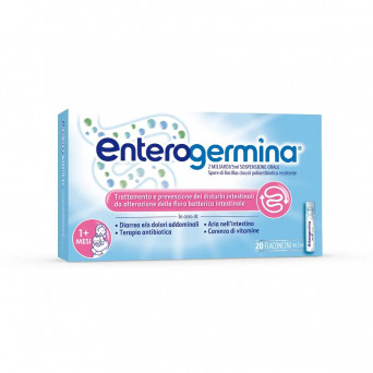 Enterogermina 2 billones / 5 ml suspensión oral 20 viales